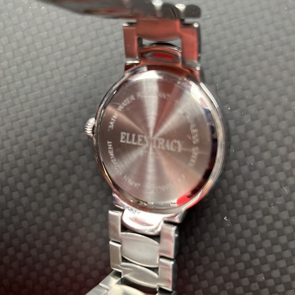 Ellen Tracy mother of pearl watch - Picture 3 of 7